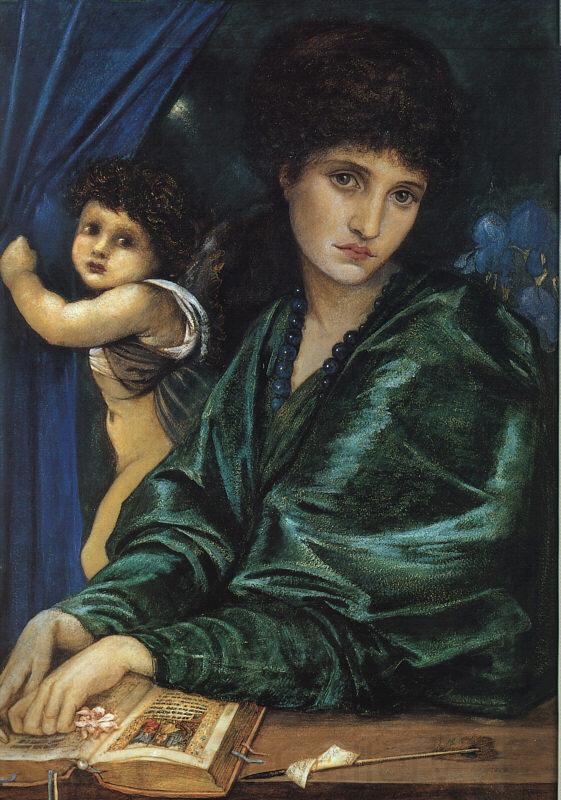 Burne-Jones, Sir Edward Coley Portrait of Maria Zambaco Spain oil painting art